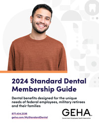 2024 GEHA Onboarding guide cover for standard dental