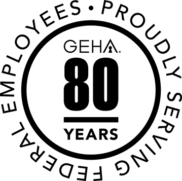 geha 80th anniversary emblem
