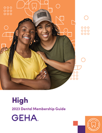 High dental membership guide cover