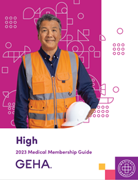 2023 High medical membership guide cover