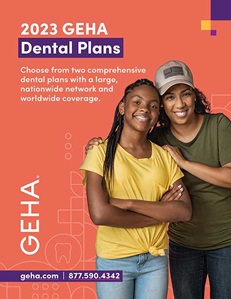 cover image for the 2023 geha dental benefits guide
