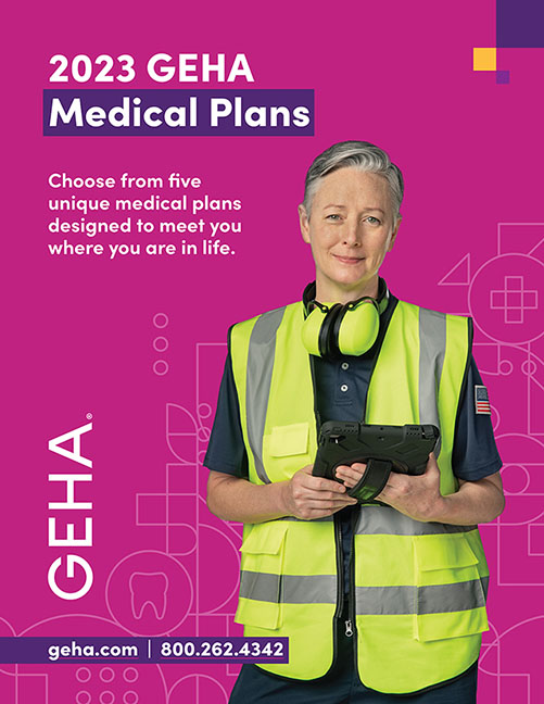 cover image for the 2023 geha medical benefits guide