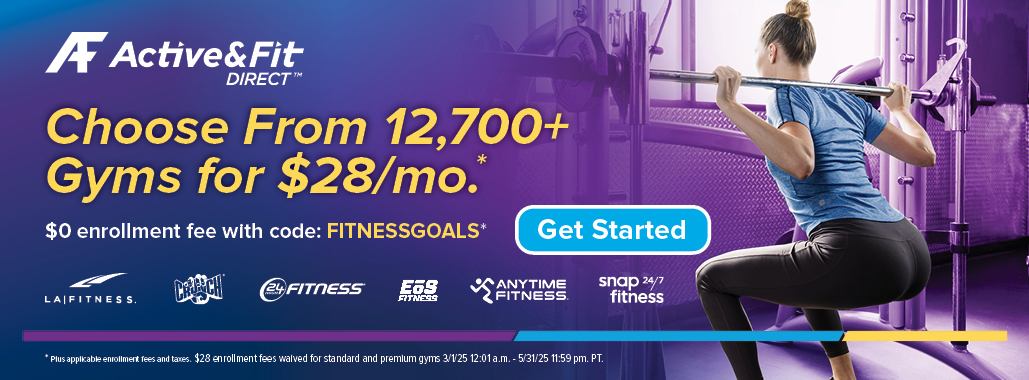 Active and Fit promotional banner
